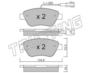 ΤΑΚ. ALFA ROMEO MITO-FIAT PUNTO EVO 09- \"E\"  DEX DEX 2330.3