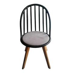 Μεταχειρισμένες καρέκλες με μαξιλαράκια, μεταλλικές με ξύλινα πόδια, 28 τεμάχια Attica-Inox....ΔΕΚΤΗ ΠΙΣΤΩΤΙΚΗ ΚΑΡΤΑ ΓΙΑ ΑΤΟΚΕΣ ΔΟΣΕΙΣ