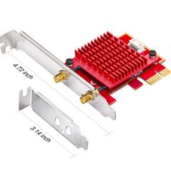 Cudy WE3000S network card Internal WLAN / Bluetooth 2400 Mbit/s-thumb-1