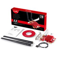 Cudy WE3000S network card Internal WLAN / Bluetooth 2400 Mbit/s-thumb-3