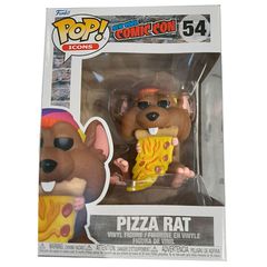 POP figure New York Comiccon Pizza Rat Exclusive