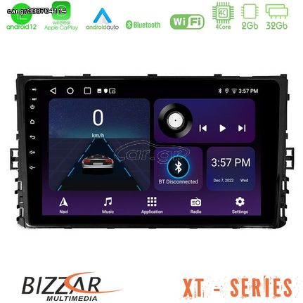 Bizzar XT Series VW MQB 2017-> 4Core Android12 2+32GB Navigation Multimedia 9"