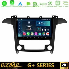 Bizzar G+ Series Ford S-Max 2006-2012 8core Android12 6+128GB Navigation Multimedia Tablet 9"