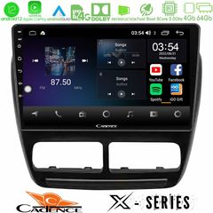 Cadence X Series Fiat Doblo / Opel Combo 2010-2014 8Core Android12 4+64GB Navigation Multimedia Tablet 9"