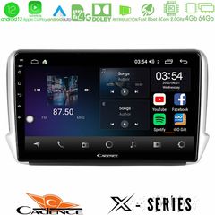 Cadence X Series Peugeot 208/2008 8core Android12 4+64GB Navigation Multimedia Tablet 10"