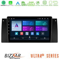 Bizzar Ultra Series BMW 5 Series (E39) / X5 (E53) 8core Android13 8+128GB Navigation Multimedia Tablet 9"
