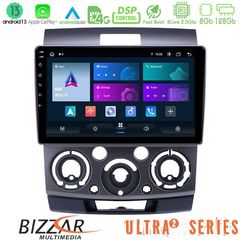 Bizzar Ultra Series Ford Ranger/Mazda BT50 8core Android13 8+128GB Navigation Multimedia Tablet 9"