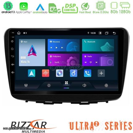 Bizzar Ultra Series Suzuki Baleno 2016-2021 8core Android13 8+128GB Navigation Multimedia Tablet 9"