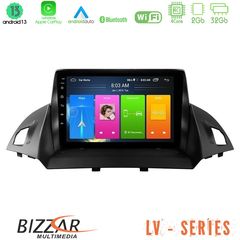 Bizzar LV Series Ford C-Max/Kuga 4Core Android 13 2+32GB Navigation Multimedia Tablet 9"