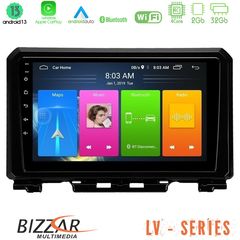 Bizzar LV Series Suzuki Jimny 2018-2022 4Core Android 13 2+32GB Navigation Multimedia Tablet 9"
