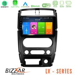Bizzar LV Series Suzuki Jimny 2007-2017 4Core Android 13 2+32GB Navigation Multimedia Tablet 9"