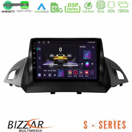 Bizzar S Series Ford C-Max/Kuga 8core Android13 6+128GB Navigation Multimedia Tablet 9"