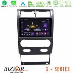 Bizzar S Series Ford Mondeo 2004-2007 8core Android13 6+128GB Navigation Multimedia Tablet 9"