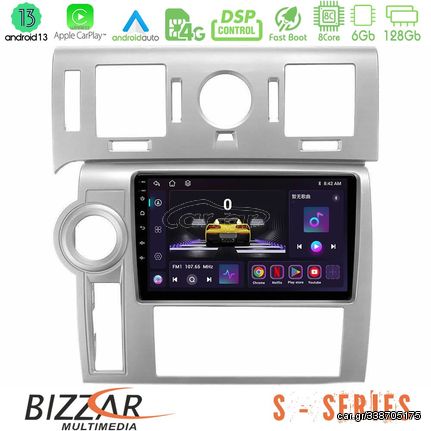 Bizzar S Series Hummer H2 2008-2009 8core Android13 6+128GB Navigation Multimedia Tablet 9"