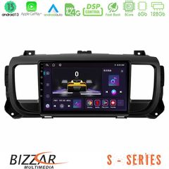 Bizzar S Series Citroen/Peugeot/Opel/Toyota 8core Android13 6+128GB Navigation Multimedia Tablet 9"
