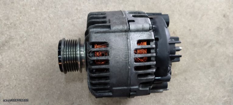  Δυναμό  από-06F 903 023 C- (VW COLF 5 GTI --MONT-2003-2008) πληρος λειτουργικός 140Α VALEO TG14C011--SEAT - AUDI- SKODA -Mitsubishi