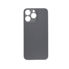iPhone 14 Pro Back Glass big hole Πίσω Καπάκι Μαύρο