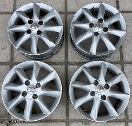 TOYOTA AYGO, YARIS ΓΝΗΣΙΕΣ ΖΑΝΤΕΣ ΑΛΟΥΜΙΝΙΟΥ 14’’