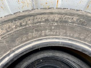 4 TEM.  FIRESTONE WINTERFORCE  265/70/17-thumb-3