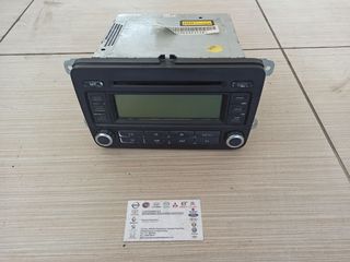 RADIO CD & ΥΠΟΛΟΓΙΣΤΗΣ ΤΑΞΙΔΙΟΥ (1K0 035 186P) VW GOLF 5  2005-2010