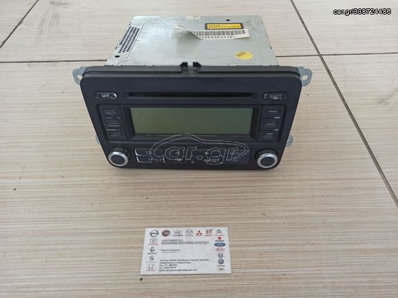 RADIO CD & ΥΠΟΛΟΓΙΣΤΗΣ ΤΑΞΙΔΙΟΥ (1K0 035 186P) VW GOLF 5  2005-2010