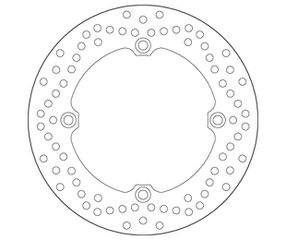 Δισκόπλακα SBS/5121 256X144X5,0X4X10.5 Πισ./εμπρ. CBR250 87,NS250R 85(FR),XRV750AF.TWIN 90-03,XL1000VARADERO 99 (RR)