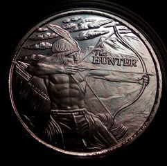 1oz "HUNTER" 2021 .999 SILVER