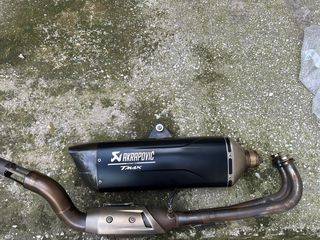 Akrapovic τιτανιου ολοσωμη