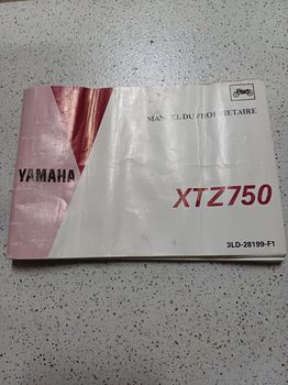 YAMAHA XTZ-750 MANUAL ΕΓΧΕΙΡΙΔΙΟ- ΒΙΒΛΙΟ BOOK SERVICE