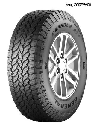 235-75 SR15 TL 110S GE GRABBER AT3 OWL FR GENERAL 4X4