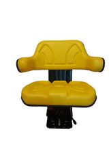 Κάθισμα για τρακτέρ κίτρινο με  κλίση (λοξό)  για τρακτέρ JOHN DEERE.