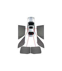 ΚΟΥΡΤΙΝΑΚΙΑ ΜΑΡΚΕ CAR SHADES ΓΙΑ FORD KUGA 5D 2012+ - 6 ΤΕΜ.