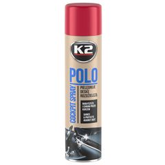 K2 Polo Σπρέι Γυαλιστικό γιά Ταμπλό Κεράσι 600ml - K2 Polo Cockpit Spray Cherry