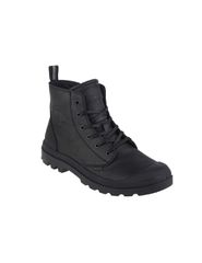 Palladium Pampa Δερμάτινα Μαύρα Ανδρικά Αρβυλάκια με Φερμουάρ 76888-008-M