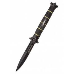 UNITED CUTLERY USMC BLACKOUT COMBAT STILETTO FOLDER (UC3232)