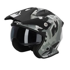 Κράνος Μηχανής Acerbis Jet Aria camo/καφέ