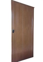 ΠΟΡΤΑ ΠΤΥΣΣΟΜΕΝΗ ΦΥΣΟΥΝΑ-ΦΥΣΑΡΜΟΝΙΚΑ PVC 88x220cm TEAK FR-06/10 FRANS