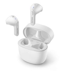 Philips Audio - True Wireless In-Ear Headphones - White / Electronics