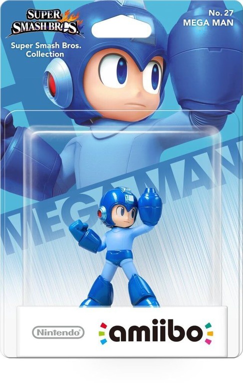Nintendo Amiibo Figurine Mega Man / Wii U