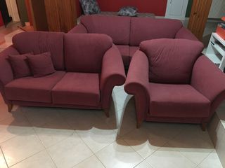 Σετ Σαλονιού (τριθέσιος , διθέσιος , πολυθρόνα )-thumb-1
