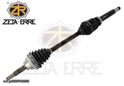 ΗΜΙΑΞΟΝΙΟ ΔΕΞΙ-FORD TRANSIT BOX(FA) 2.0 DI 00- ZETA-ERRE ZR12039