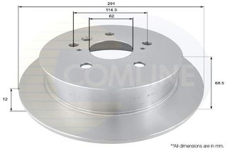 ΔΙΣΚΟΠΛΑΚΑ ΟΠΙΣΘ. TOYOTA COMLINE ADC01102