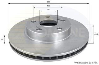 ΔΙΣΚΟΠΛΑΚΑ ΕΜΠΡΟΣΘ.TOYOTA COMLINE ADC01154V