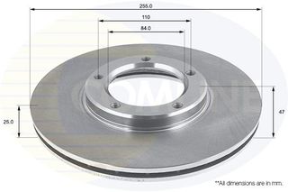 ΕΠΙΧΡΙΣΜΕΝΗ ΔΙΣΚΟΠΛΑΚΑ ΕΜΠΡ.TOYOTA COMLINE ADC0142V