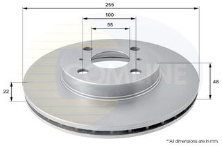 ΕΠΙΧΡΙΣΜΕΝΗ ΔΙΣΚΟΠΛΑΚΑ ΕΜΠΡ.TOYOTA COMLINE ADC0151V