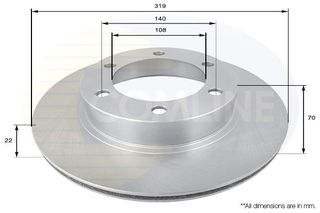 ΔΙΣΚΟΠΛΑΚΑ ΕΜΠΡΟΣΘ.ΤΟΥΟΤΑ COMLINE ADC0184V