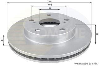 ΔΙΣΚΟΠΛΑΚΑ ΕΜΠΡΟΣΘ.ΤΟΥΟΤΑ COMLINE ADC0190V