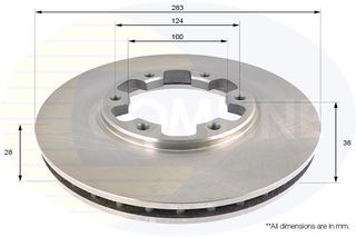 ΔΙΣΚΟΠΛΑΚΑ ΕΜΠΡΟΣΘ.NISSAN COMLINE ADC0291V