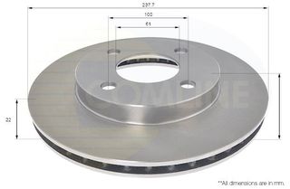 ΕΠΙΧΡΙΣΜΕΝΗ ΔΙΣΚΟΠΛΑΚΑ ΕΜΠΡΟΣΘ. NISSAN COMLINE ADC0292V