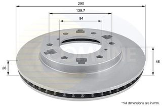 ΕΠΙΧΡΙΣΜΕΝΗ ΔΙΣΚΟΠΛΑΚΑ ΕΜΠΡΟΣΘ.MITSUBISHI COMLINE ADC0359V